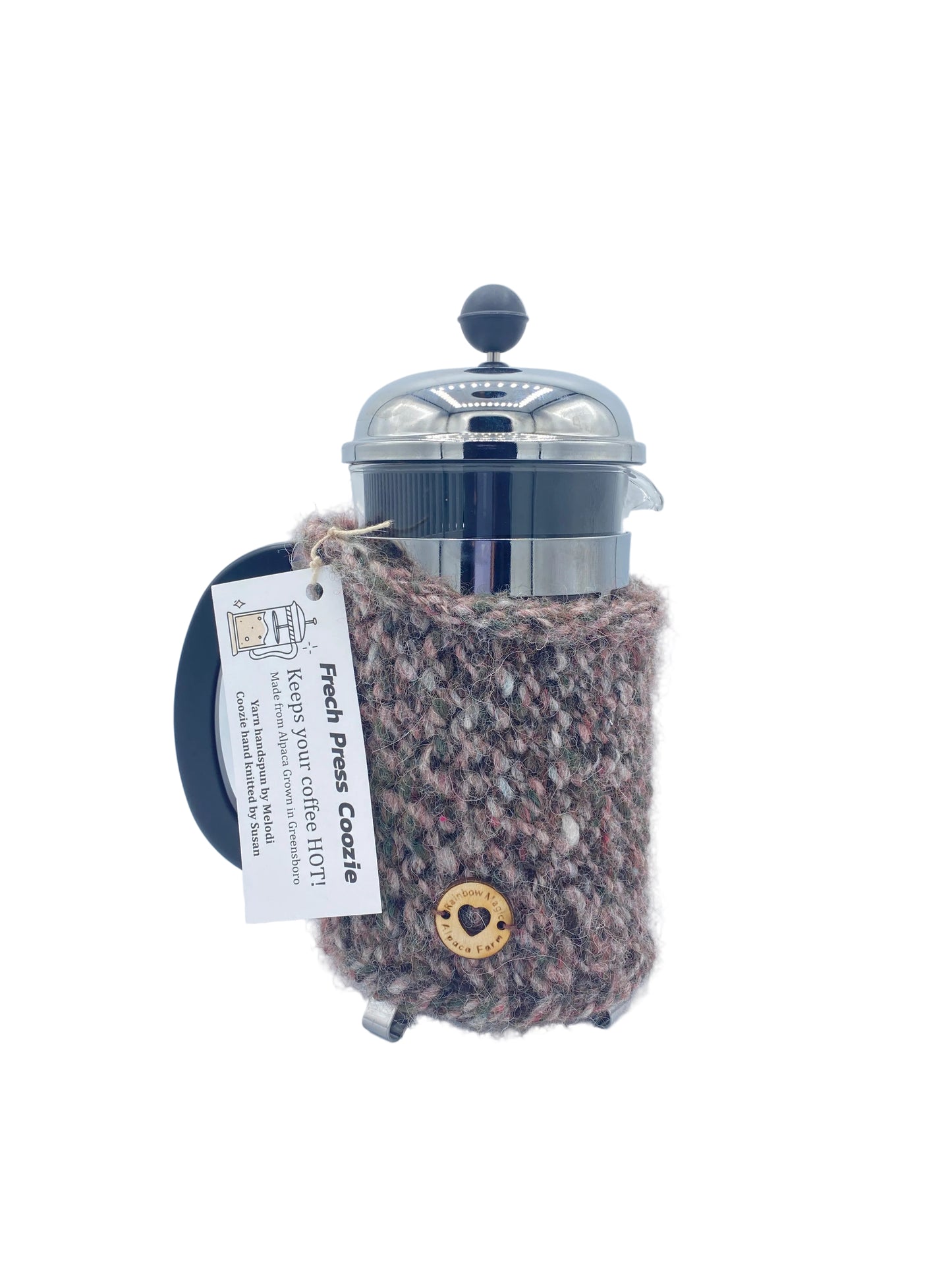 Hand Knit French Press Cozy