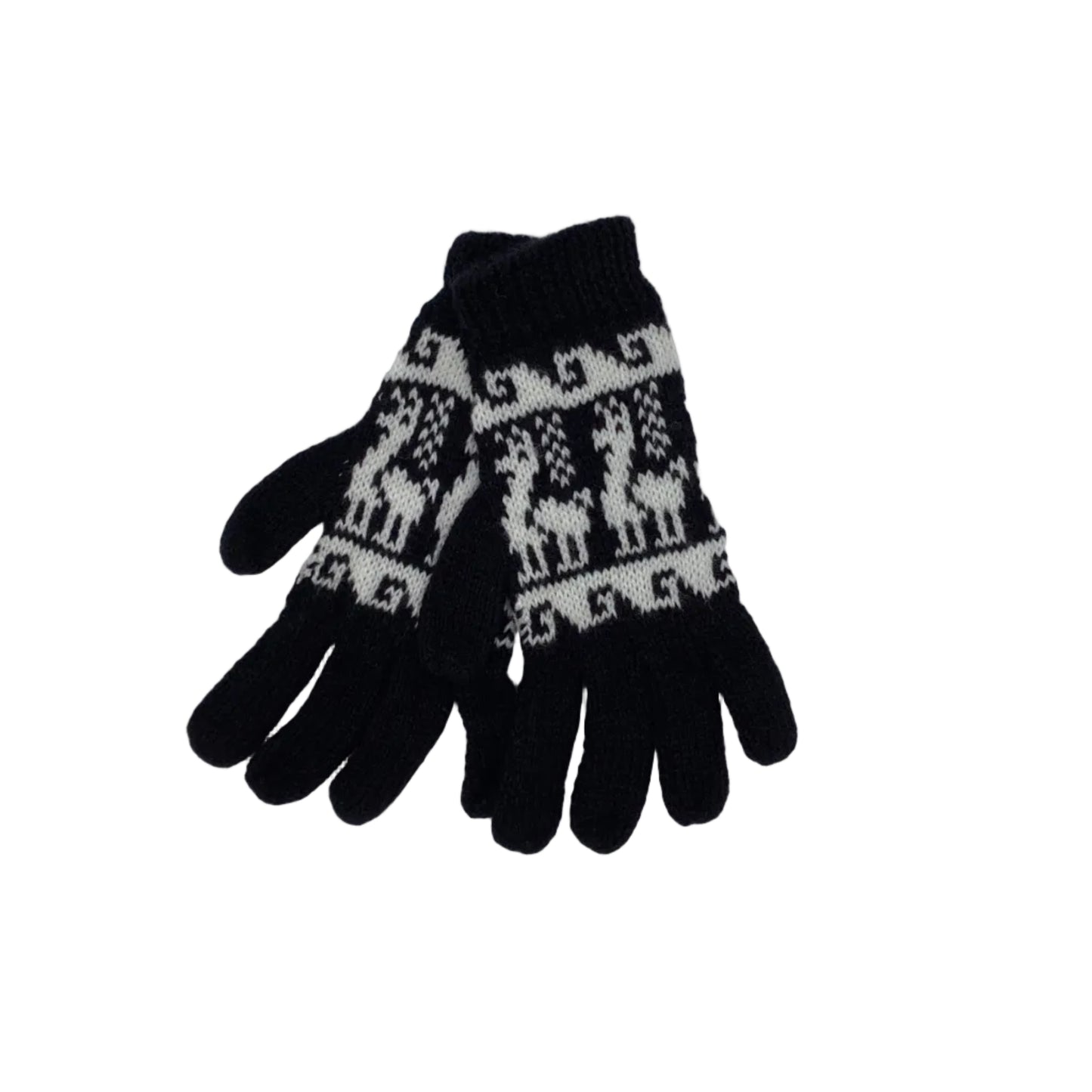 Alpaca & Acrylic Wool Gloves