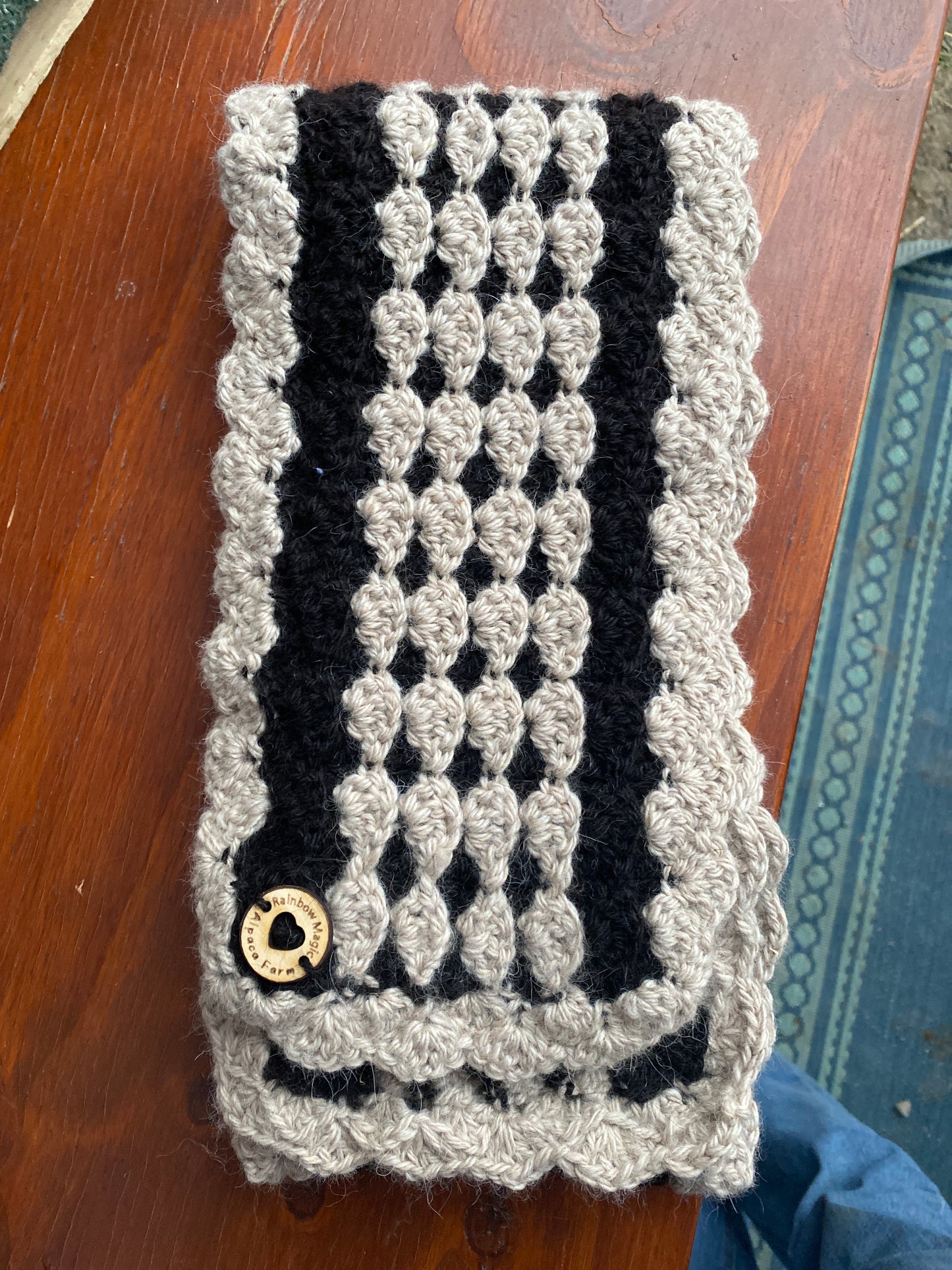 Crochet Scarf made by Grace with Love