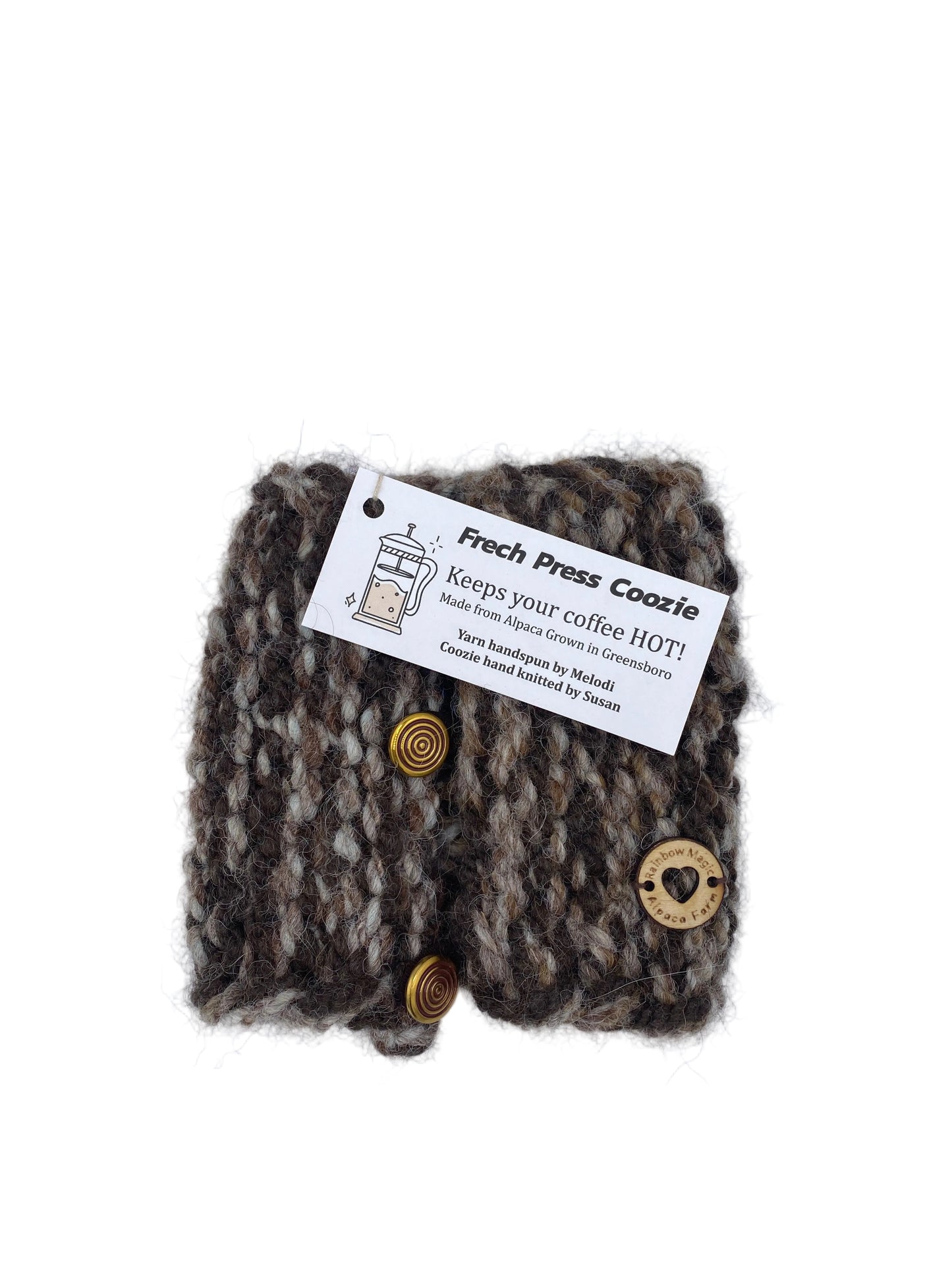 Hand Knit French Press Cozy