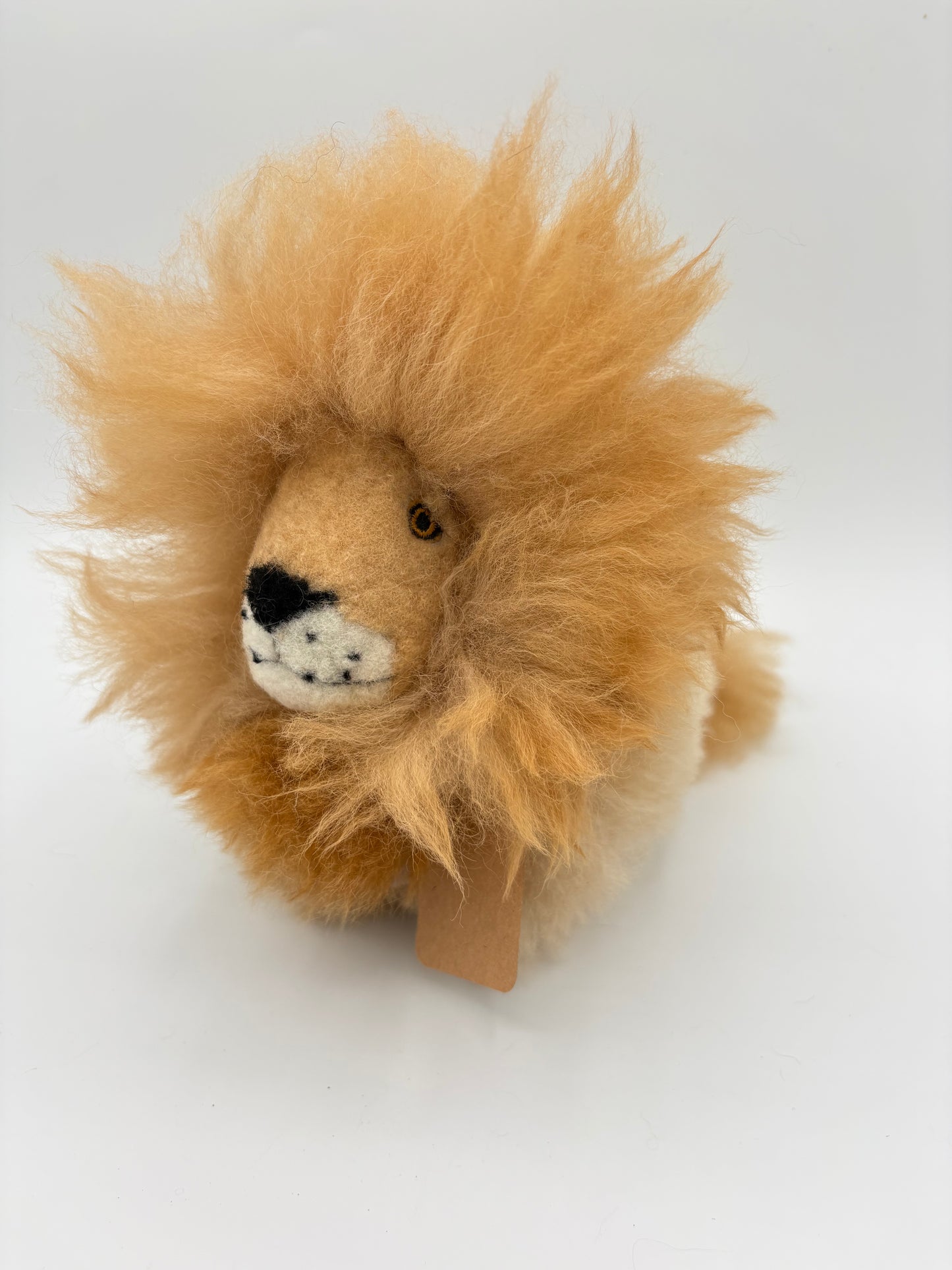 Alpaca Fur Lion Toy