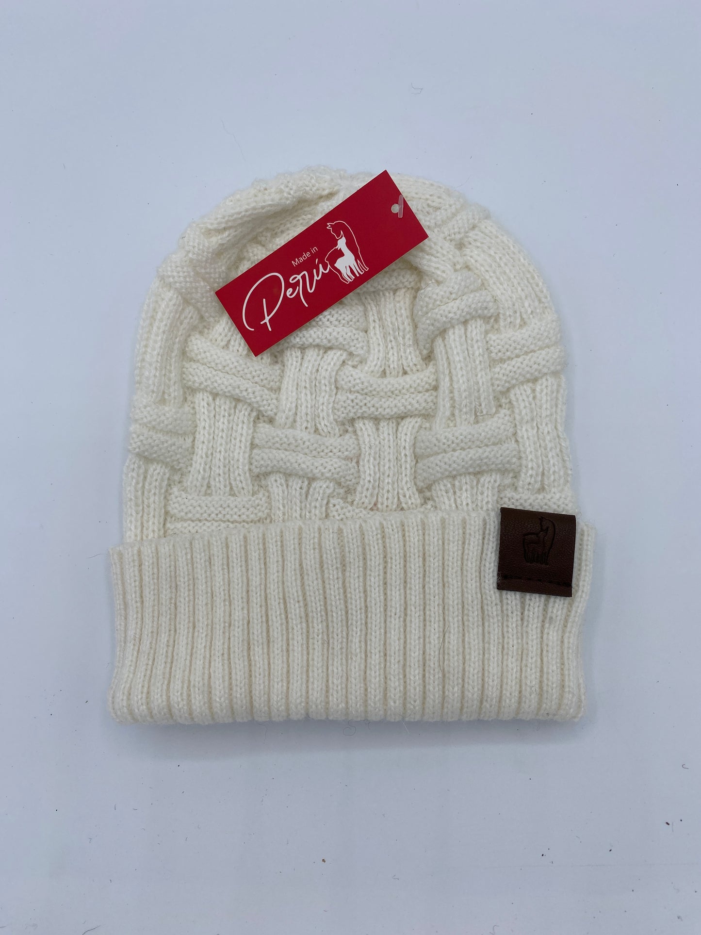Interwoven Alpaca Beanie