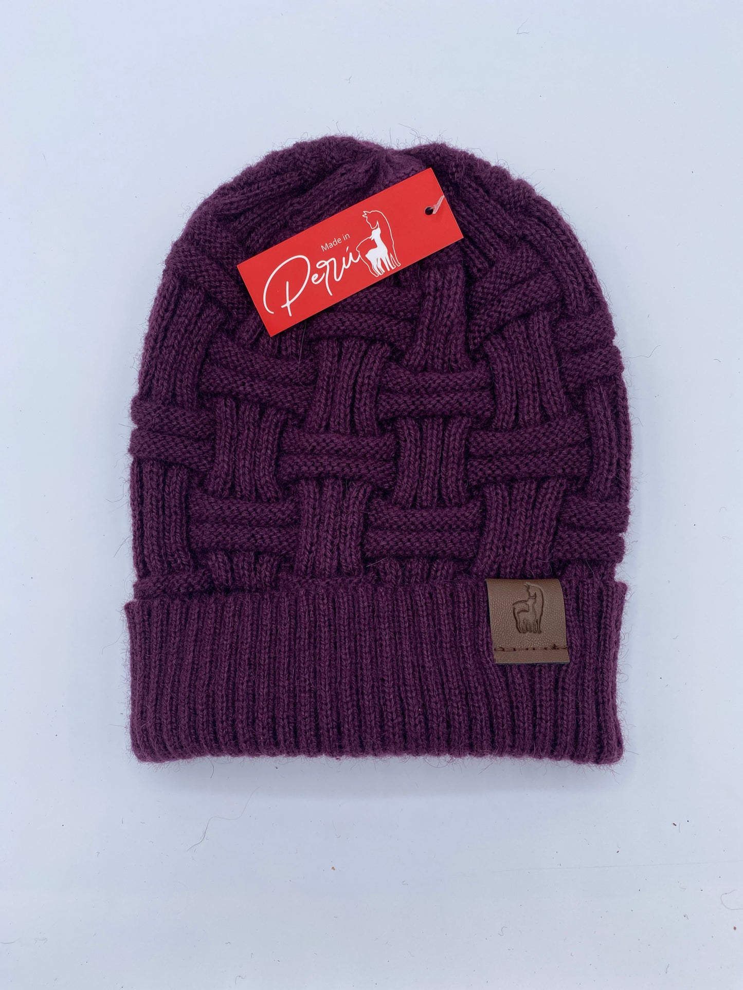 Interwoven Alpaca Beanie