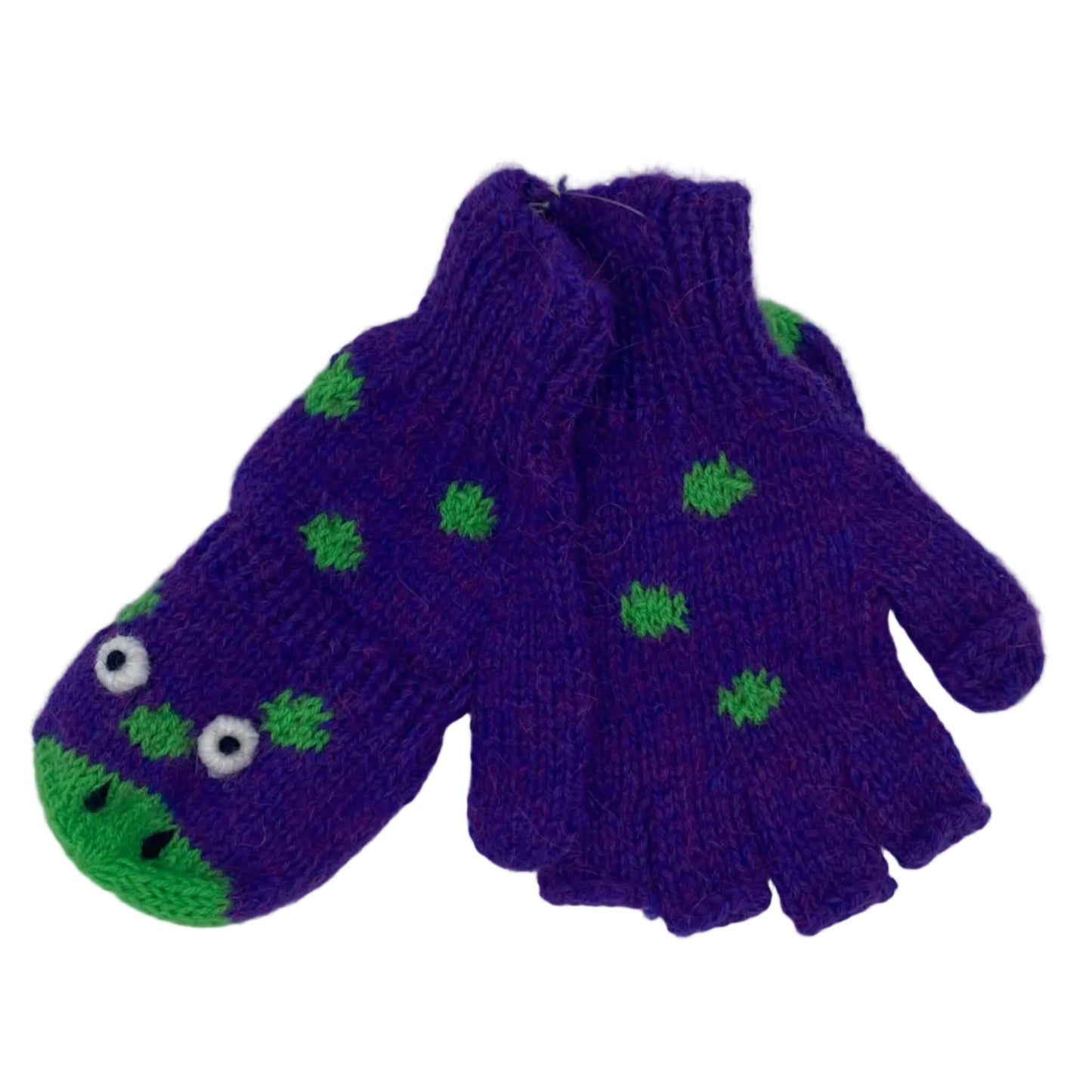 Alpaca Blend Animal Glittens