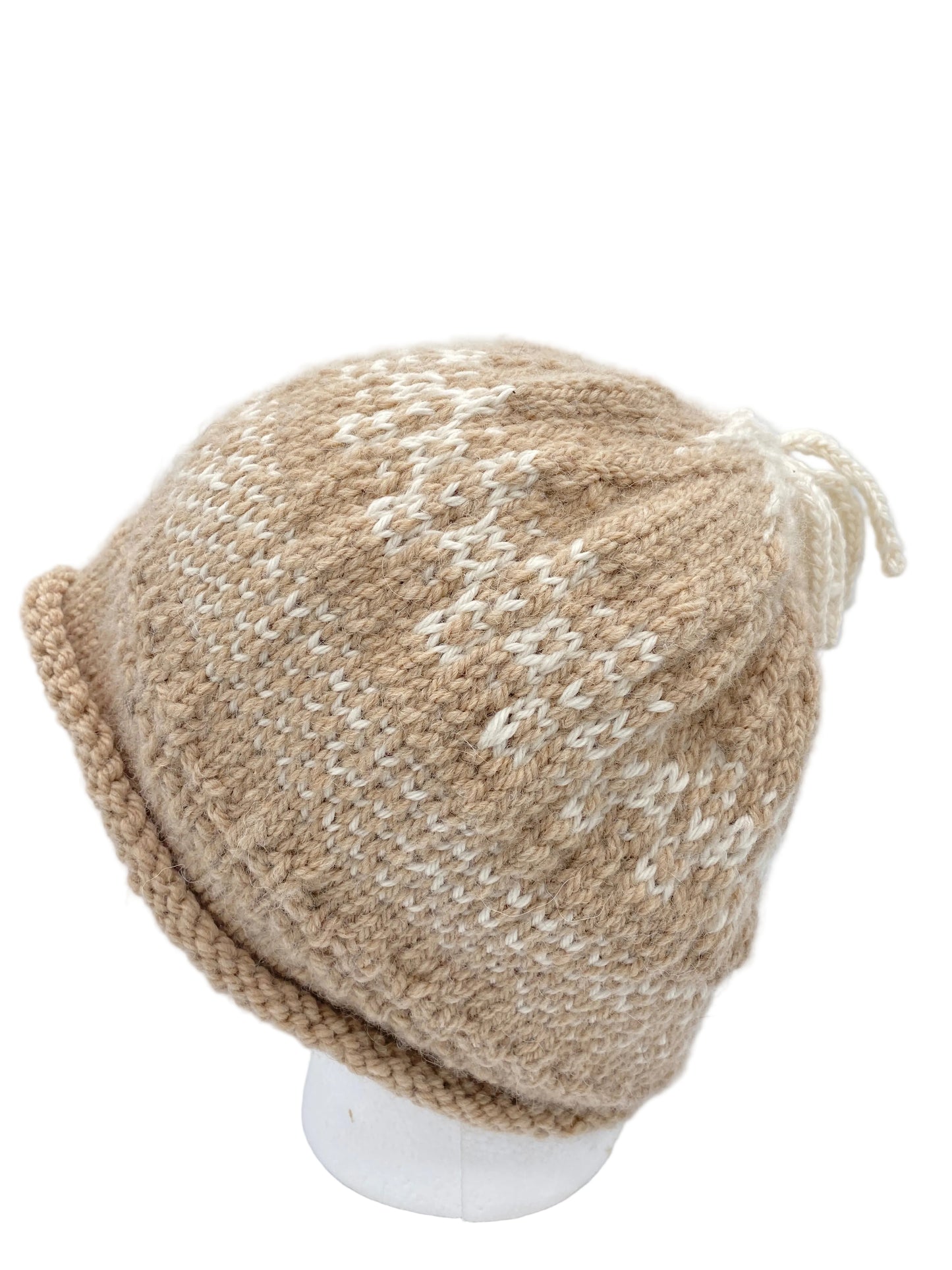 Sopris to Whiteside Handmade Hats - beige & cream