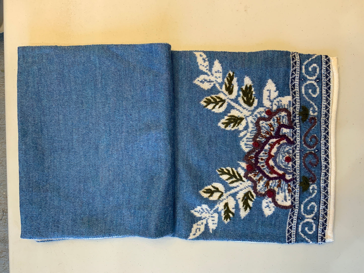 ALC Blue Magnolia Scarf