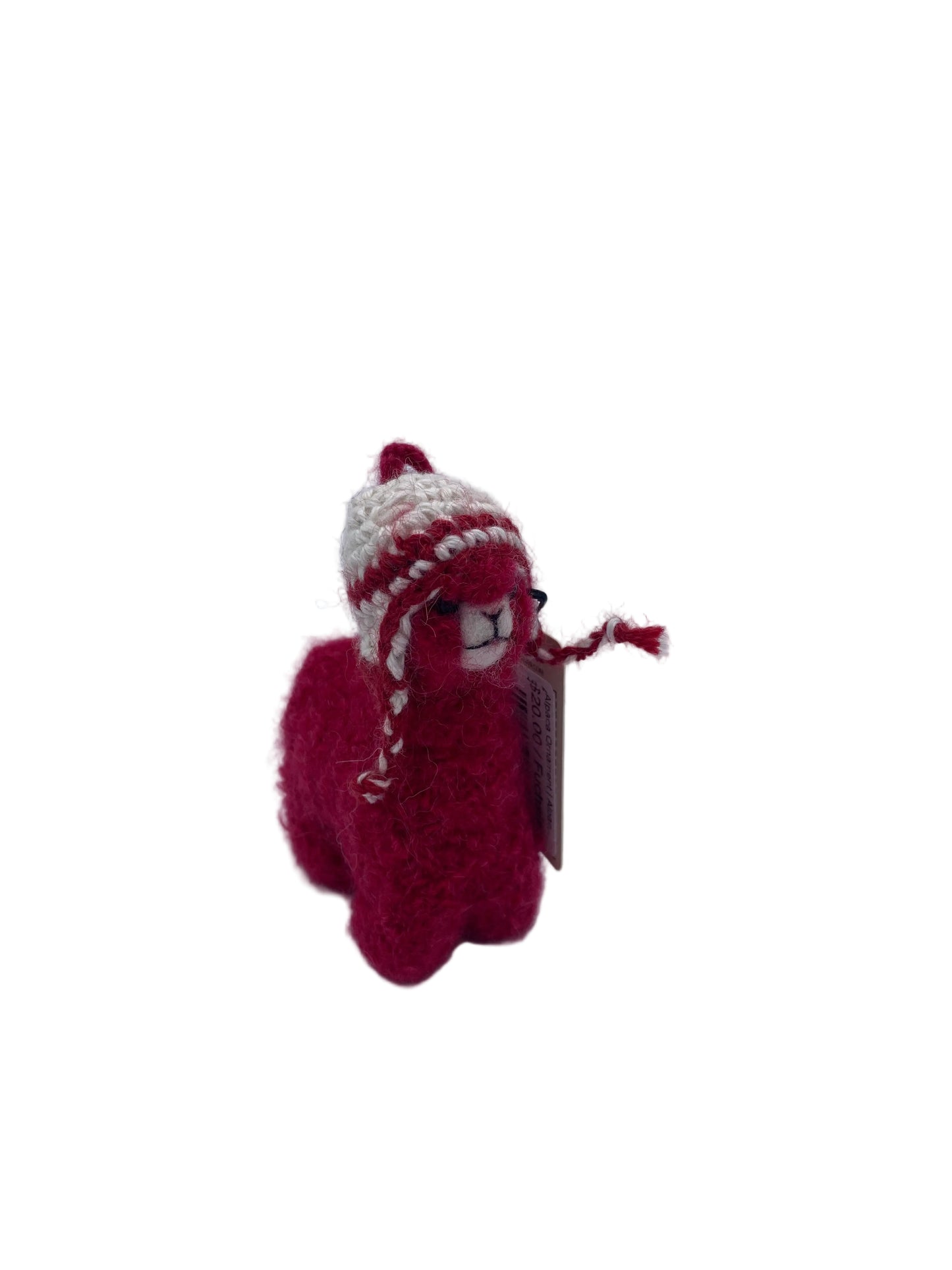 Needle Felted Alpaca Figure