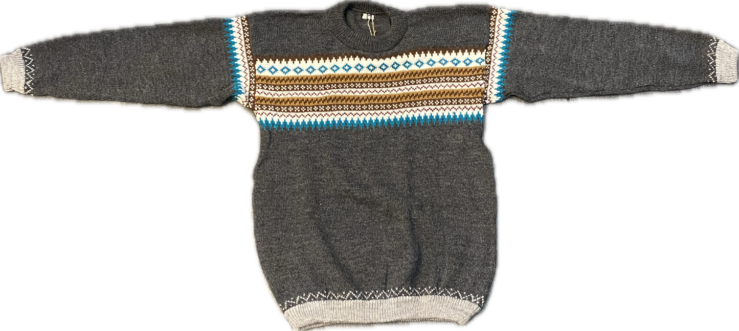 Unisex Peruvian Ethnic Alpaca Sweater