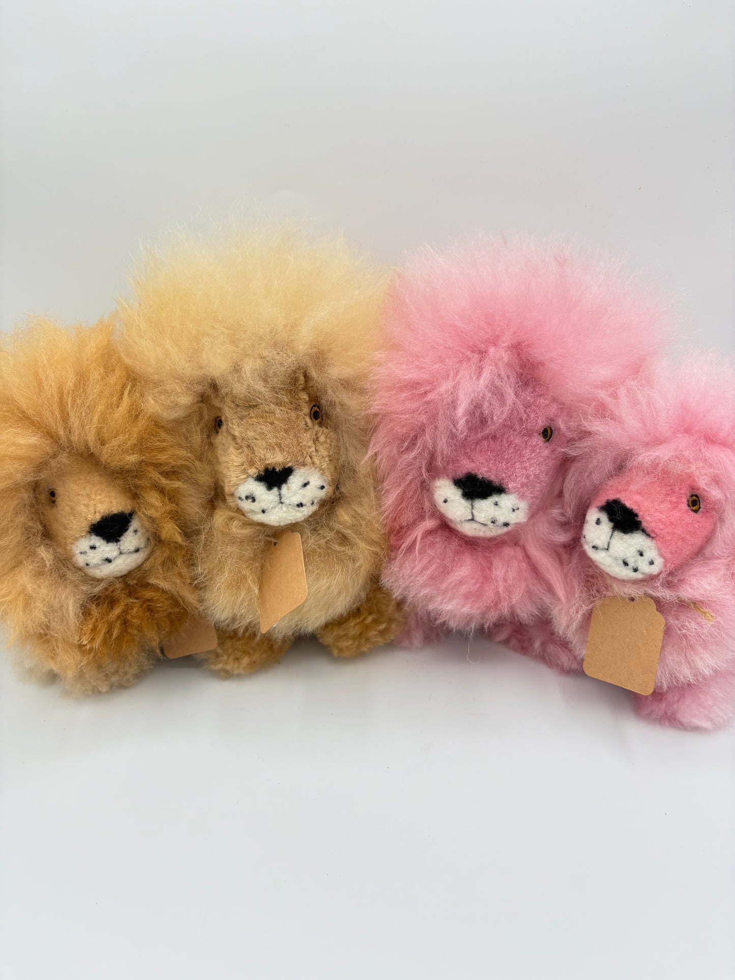 Alpaca Fur Lion Toy
