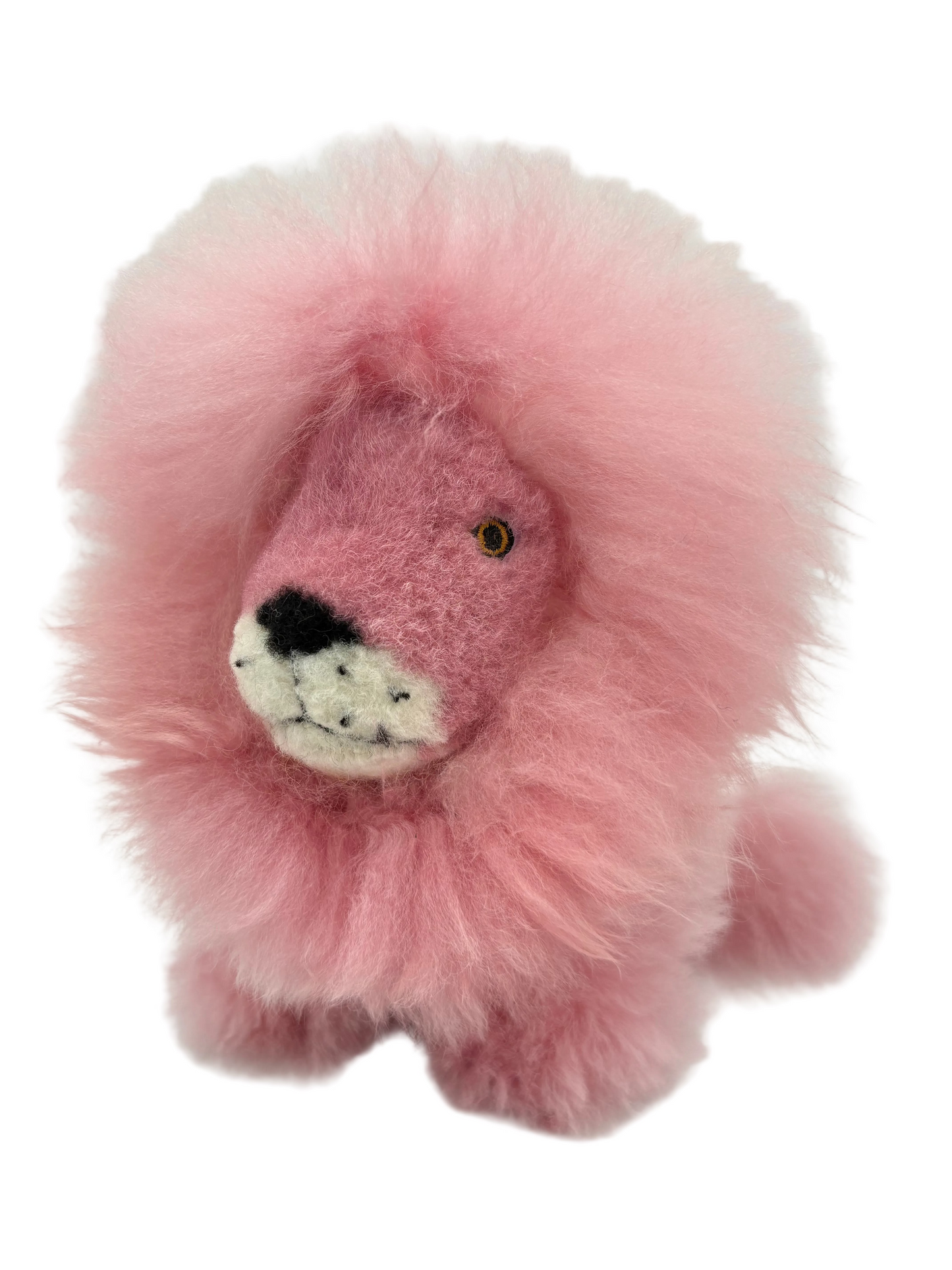 Alpaca Fur Lion Toy