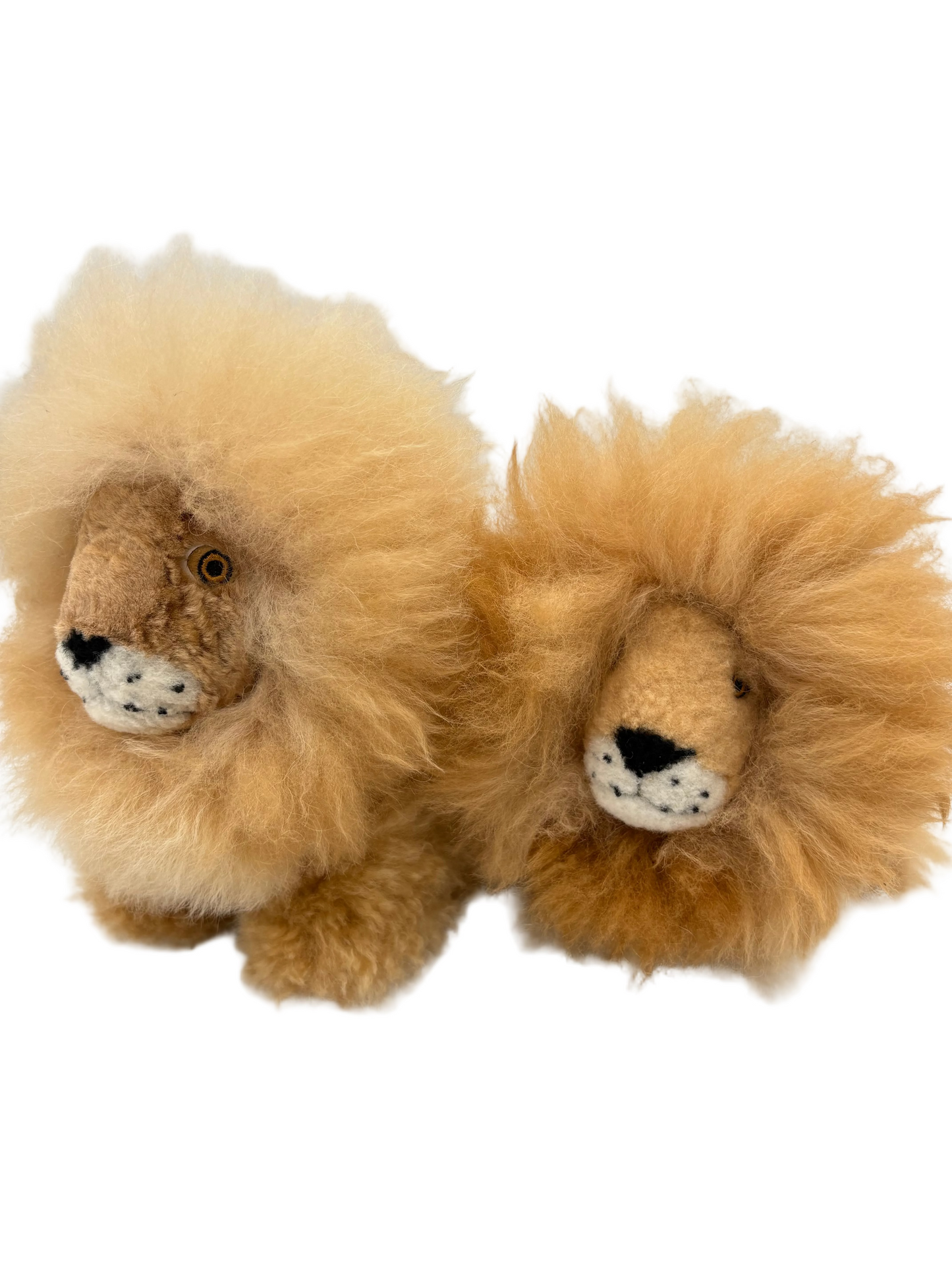 Alpaca Fur Lion Toy