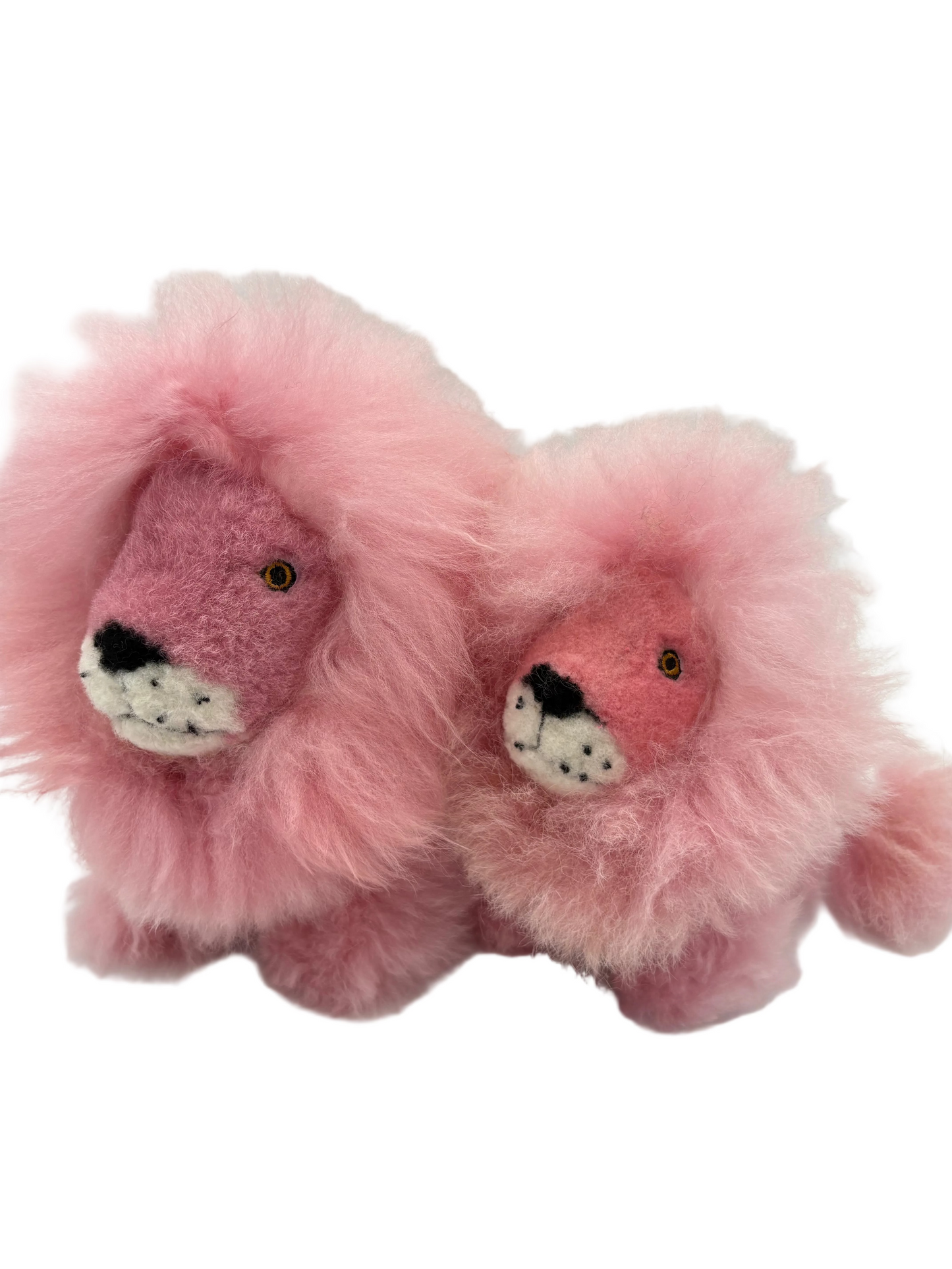Alpaca Fur Lion Toy