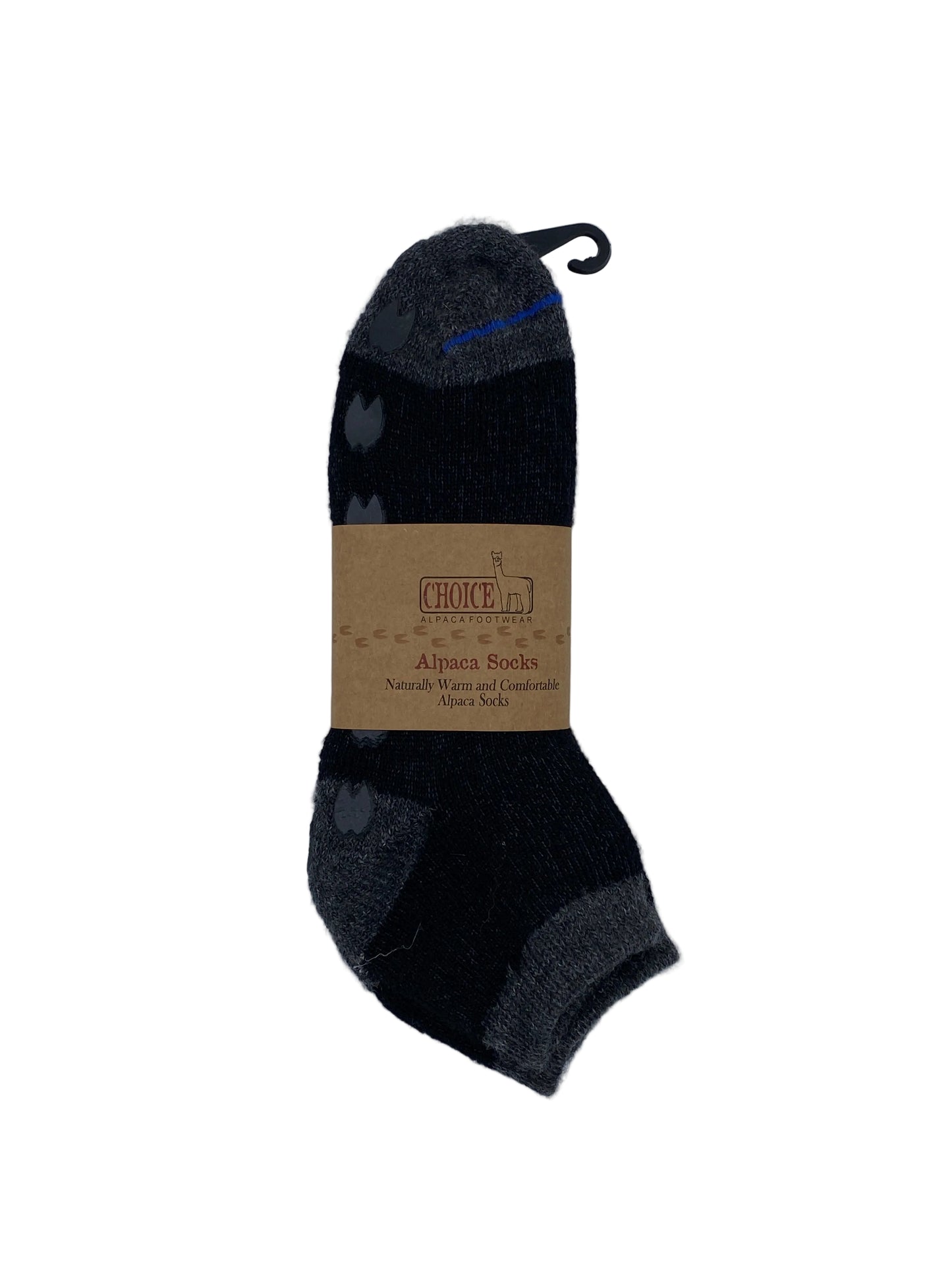 "AlpacaTrax" Gripper Slipper Alpaca Socks