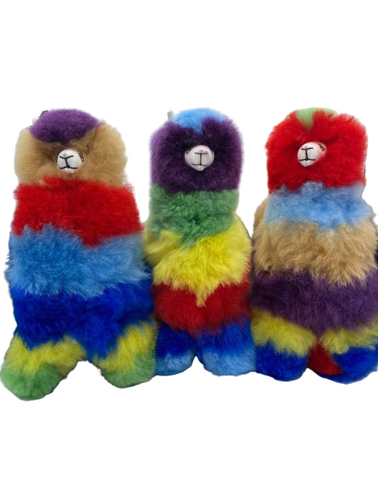 Rainbow Alpaca Fur Figure