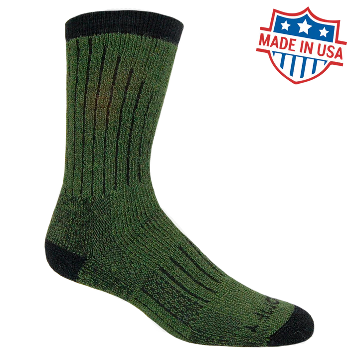 Winter Alpaca Outdoor Extra Heavy Crew Length Sock -MC