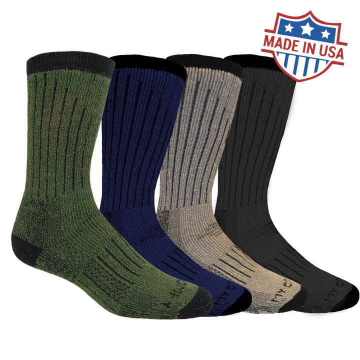 Winter Alpaca Outdoor Extra Heavy Crew Length Sock -MC