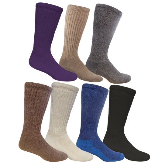Alpaca Therapeutic Boot Length Socks - MC