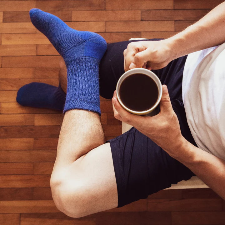 Alpaca Therapeutic Half Crew Sock - MC