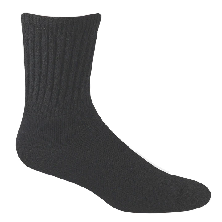 Alpaca Therapeutic Half Crew Sock - MC