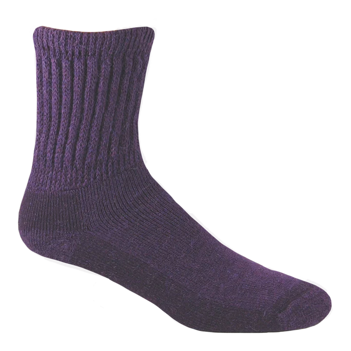 Alpaca Therapeutic Half Crew Sock - MC