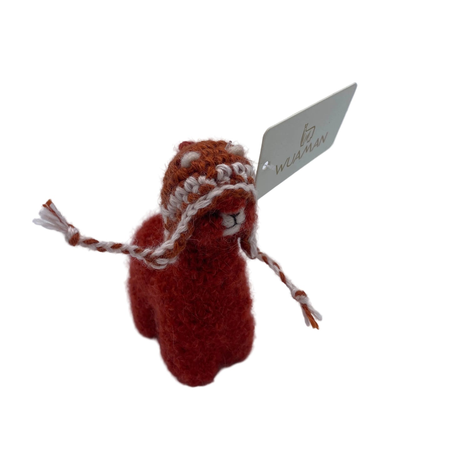 Needle Felted Alpaca Figure