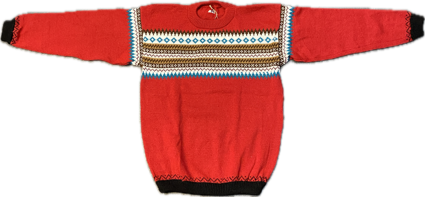 Unisex Peruvian Ethnic Alpaca Sweater