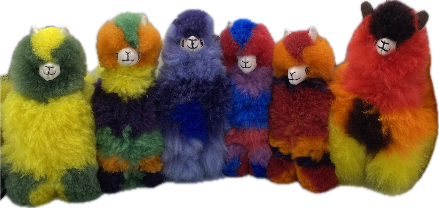 Kaleidoscope Alpaca Fur Toy