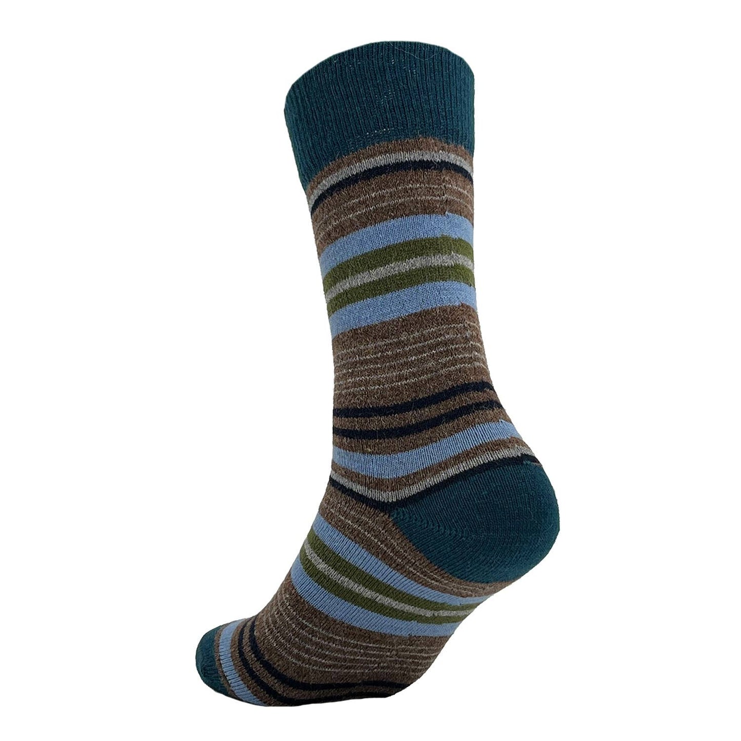 River Run Stripped Alpaca Socks