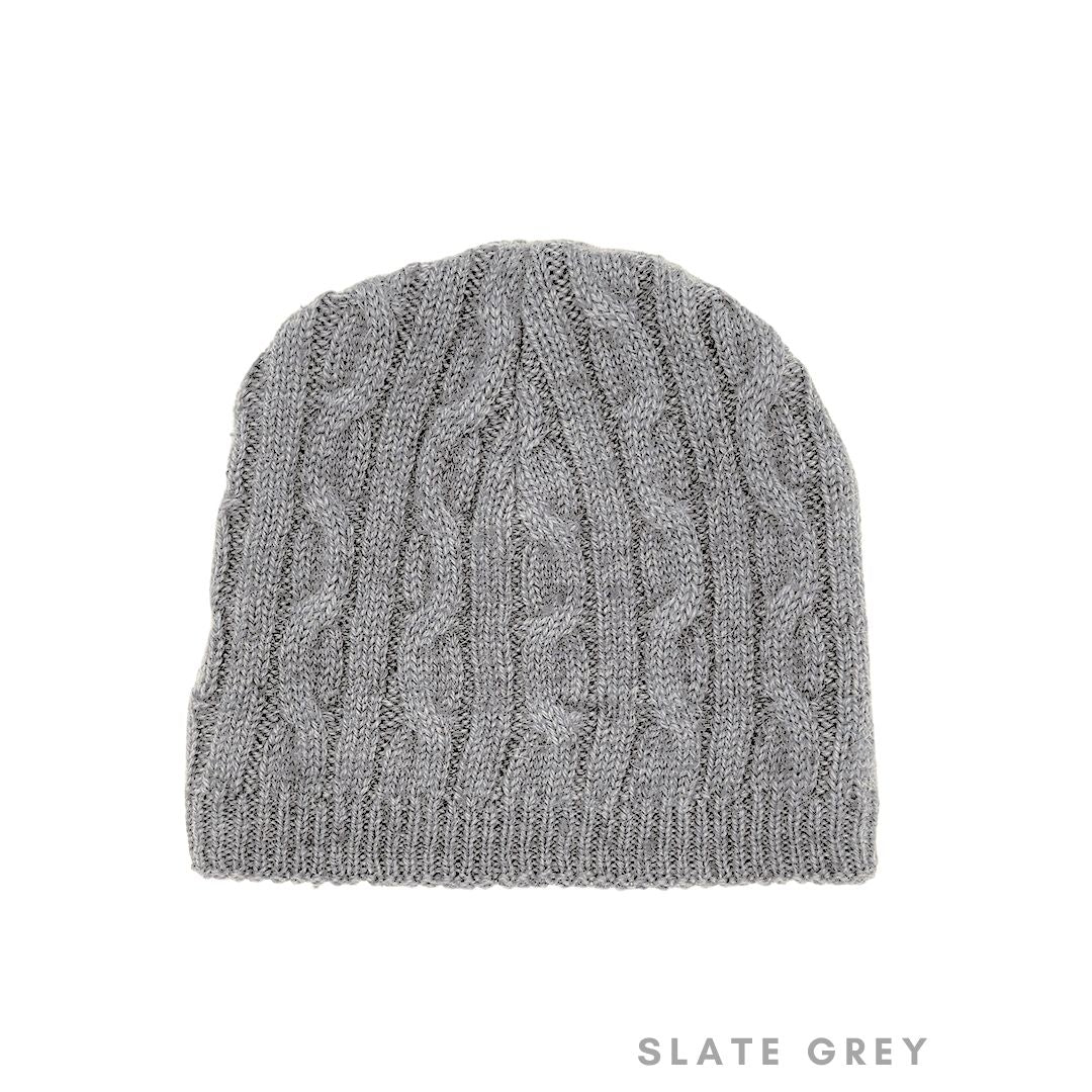 BOLD Alpaca Cable Beanie