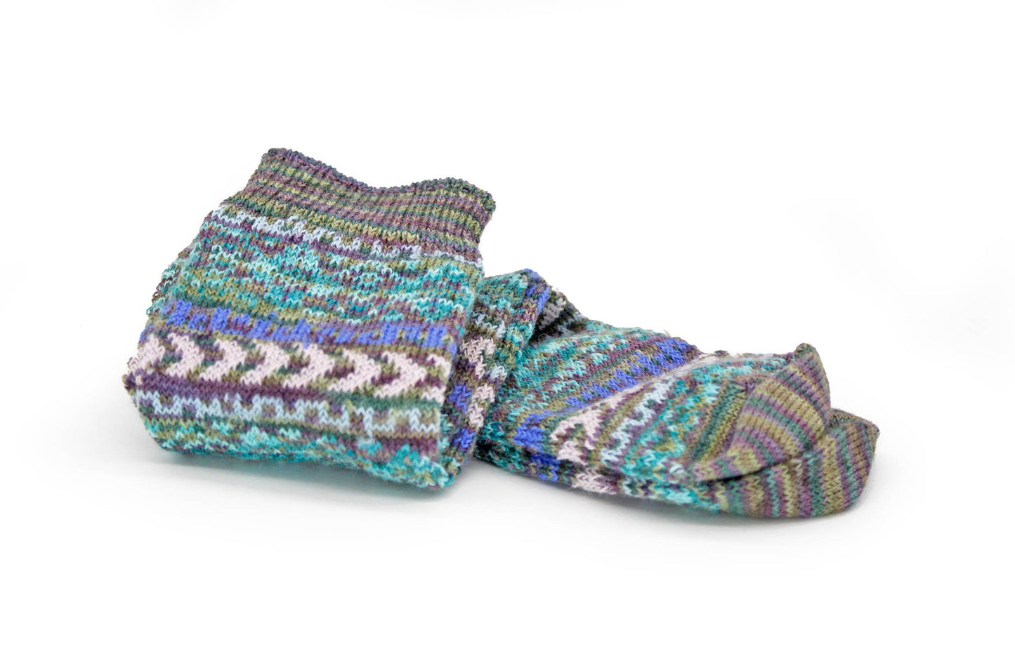 Frida Blue Unisex Baby Alpaca Art Socks