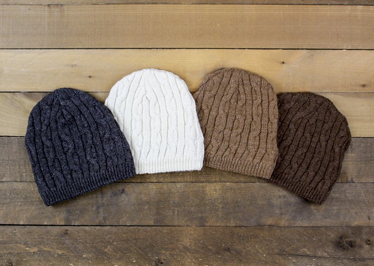 Alpaca Cable Beanie