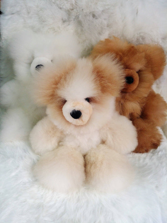 Alpaca Fur Teddy Bear Toy
