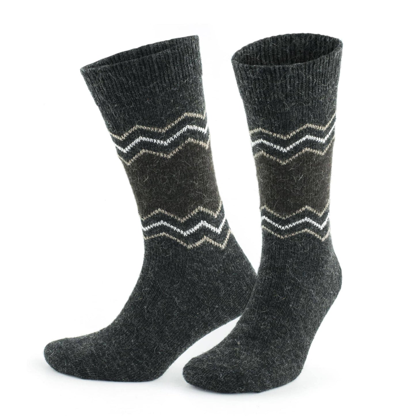 Alpaca Wool Men's Women's  Socks Wool Pack of 2 PAIRS GA3099