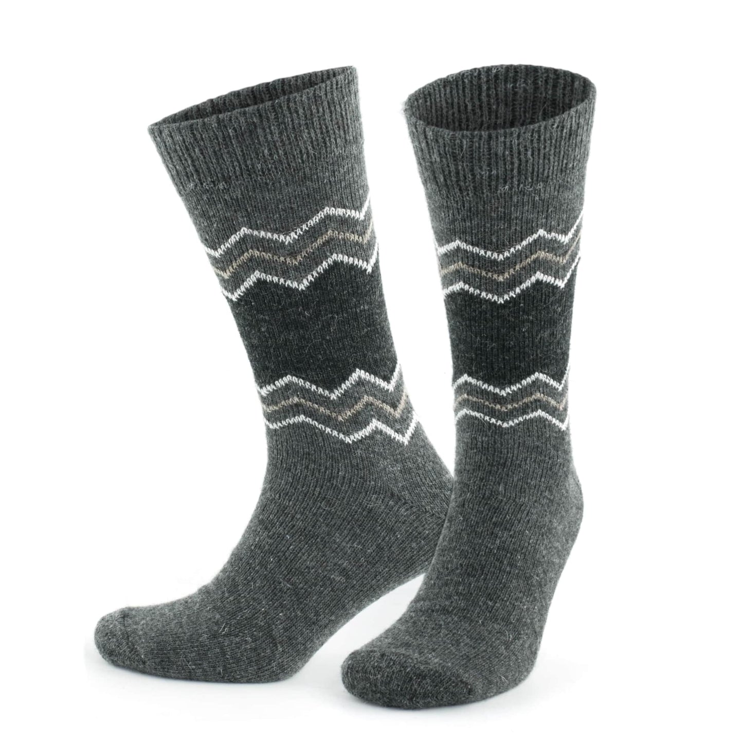 Alpaca Wool Men's Women's  Socks Wool Pack of 2 PAIRS GA3099