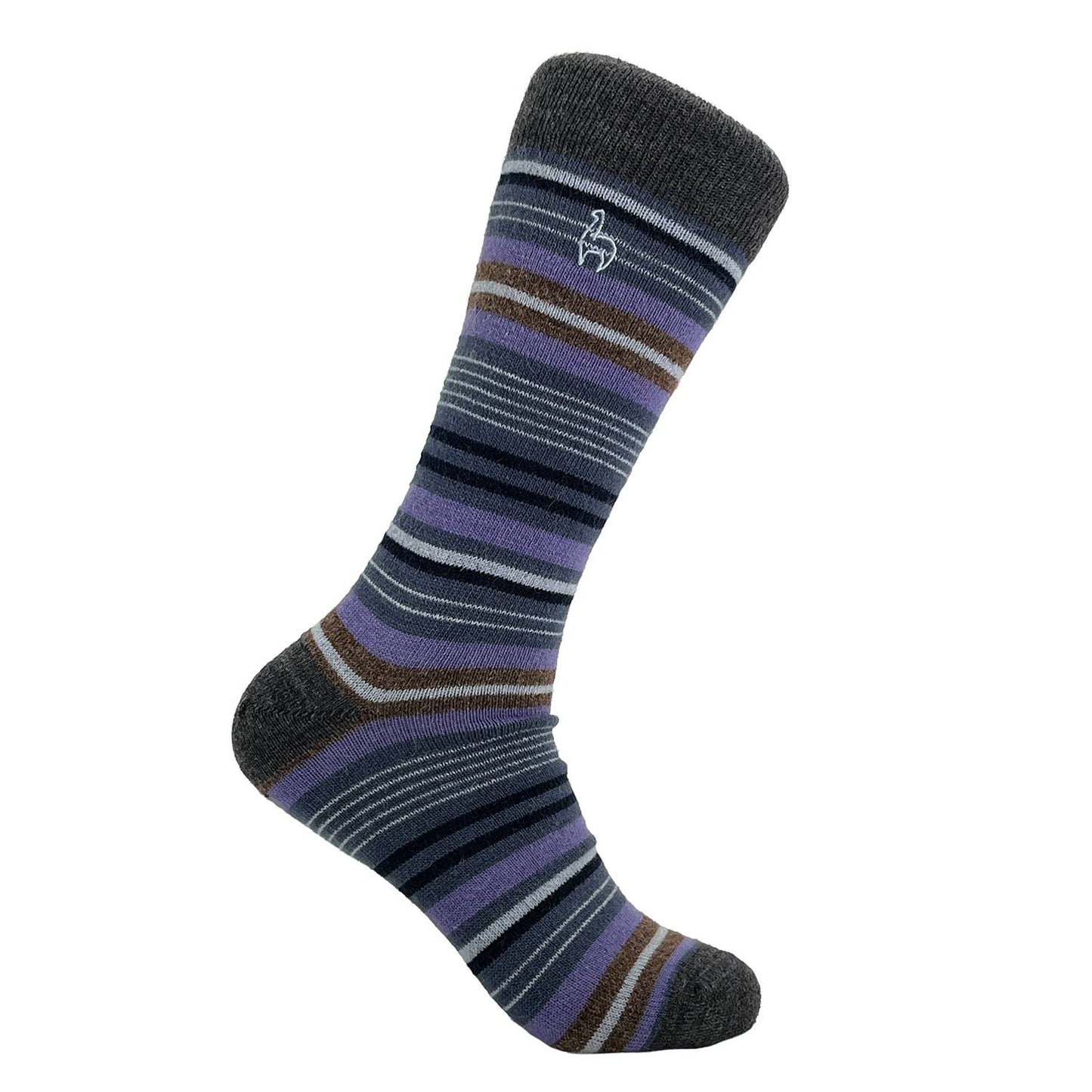 Dahlia Stripped Alpaca Socks