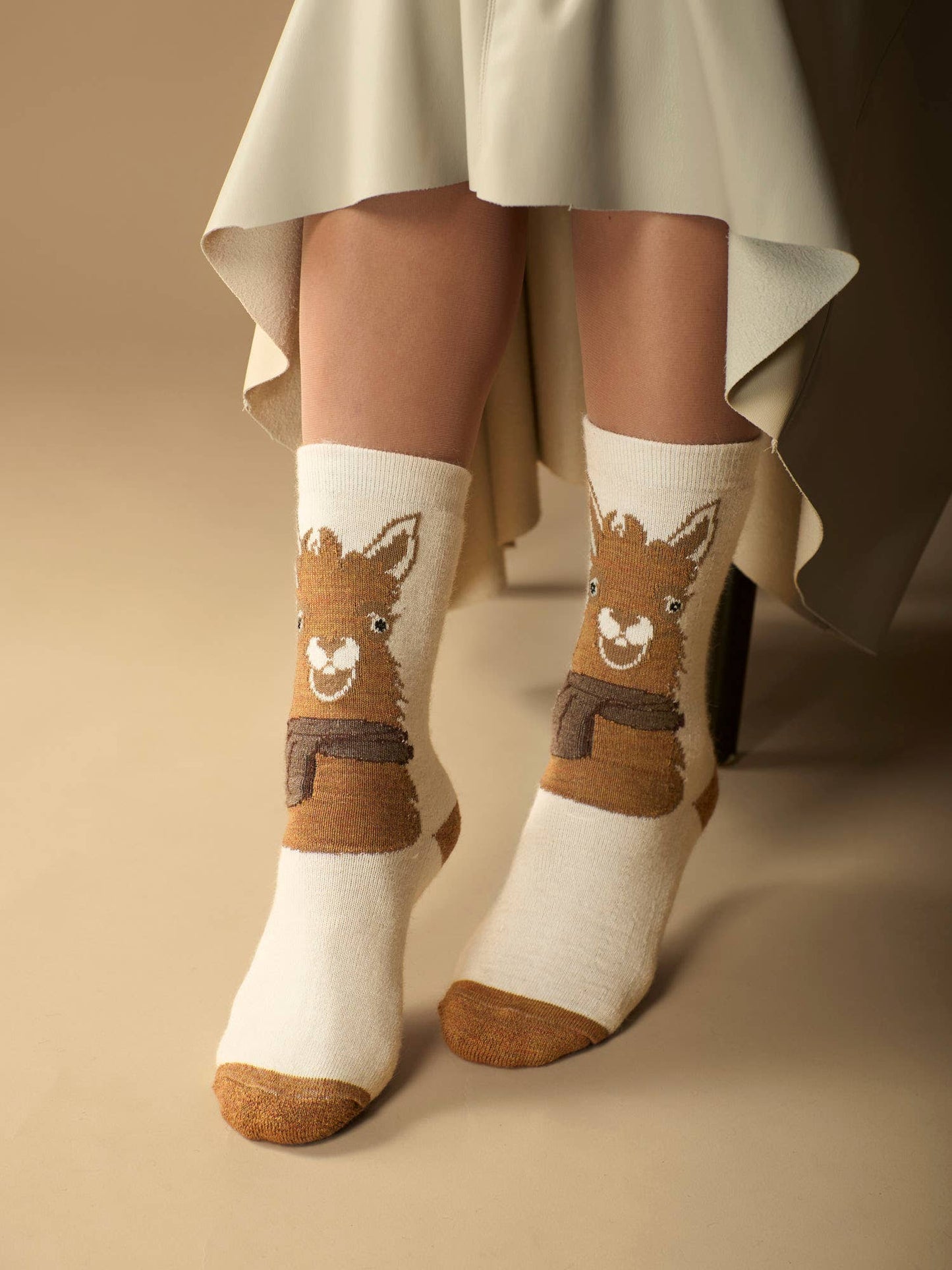 Alpaca Socks | Llama Face | Unisex