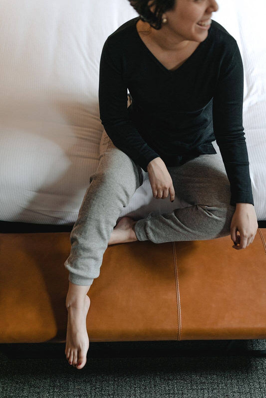 Alpaca Blend Sweatpants - Handcrafted in Peru