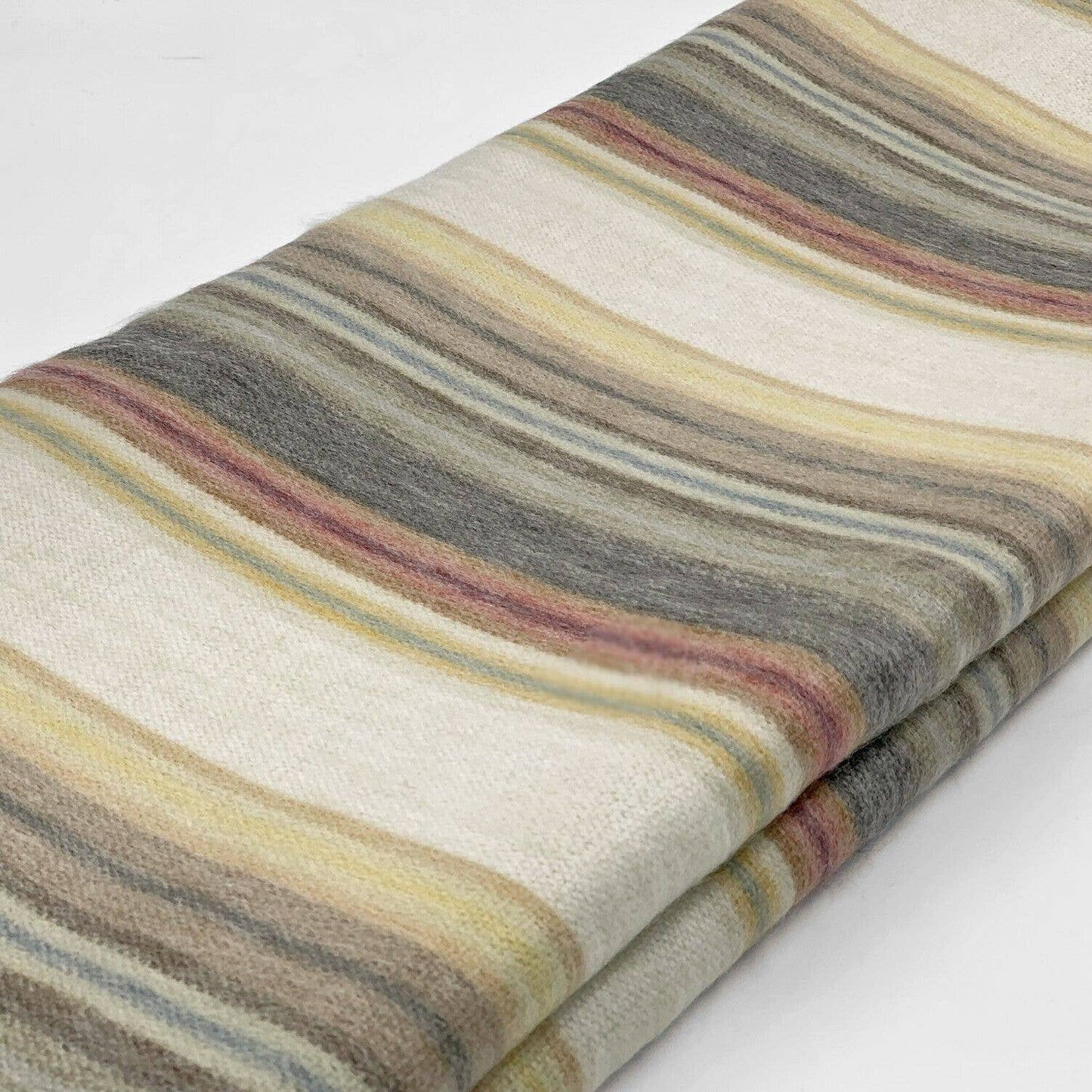 Soft & Warm Baby Alpaca Wool Blanket - Queen 95" x 67" - Earth Tones