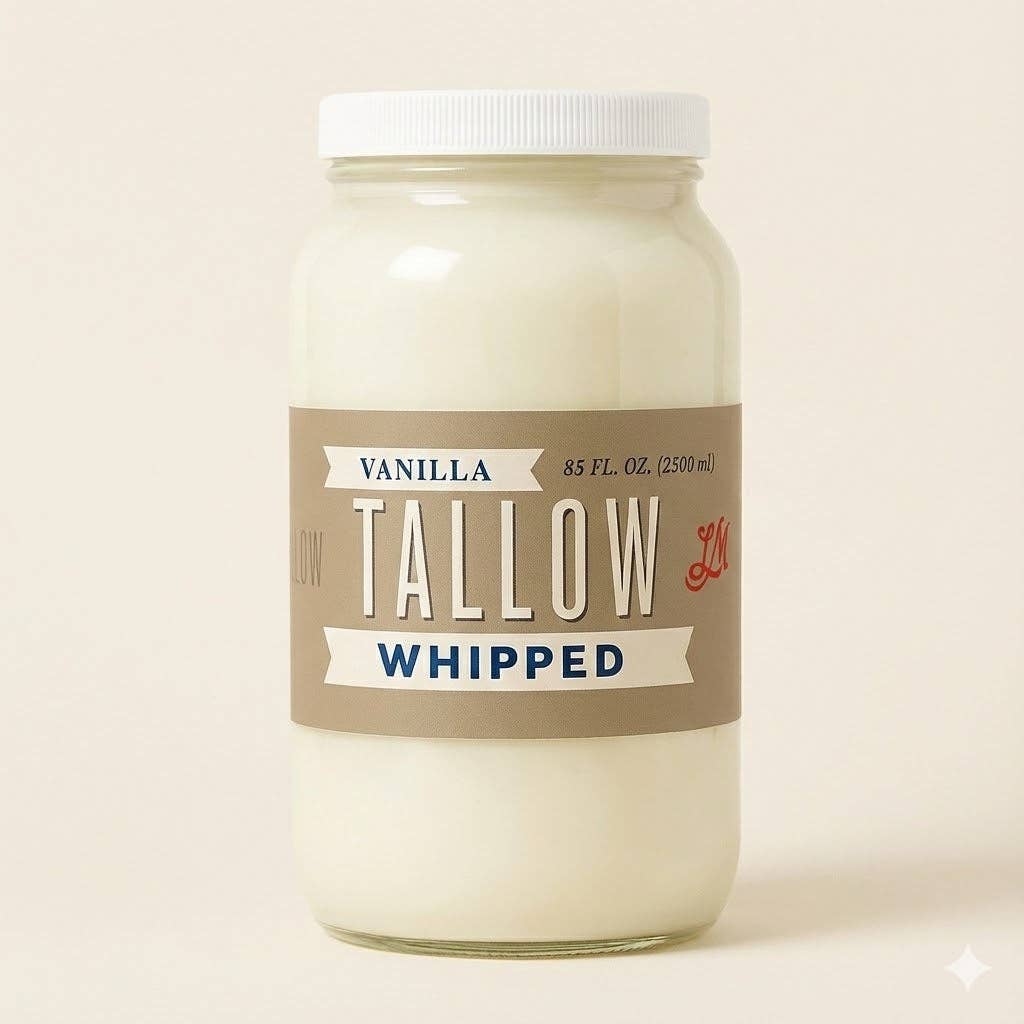 Vanilla Whipped All Natural Tallow Moisturizer