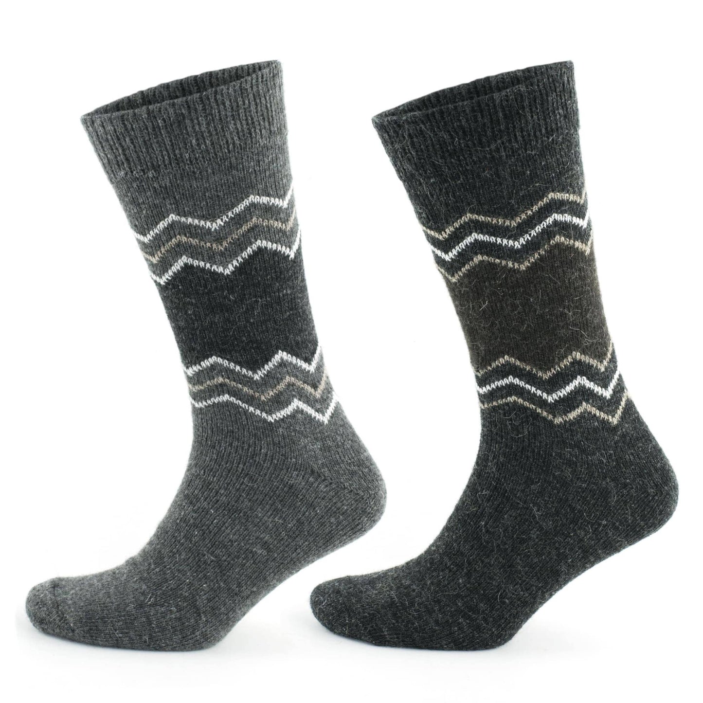 Alpaca Wool Men's Women's  Socks Wool Pack of 2 PAIRS GA3099