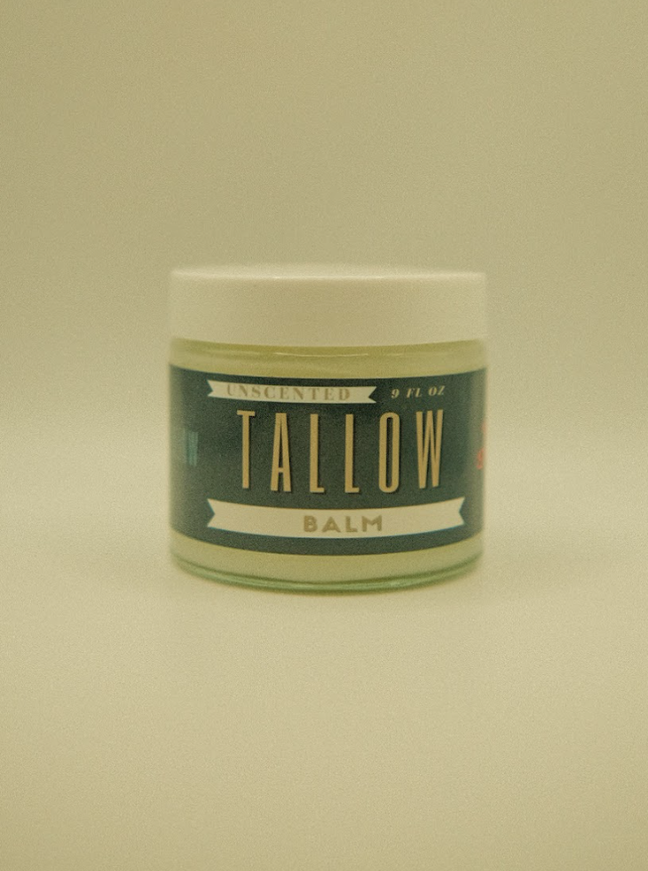 Unscented Natural Tallow Balm: Full Body