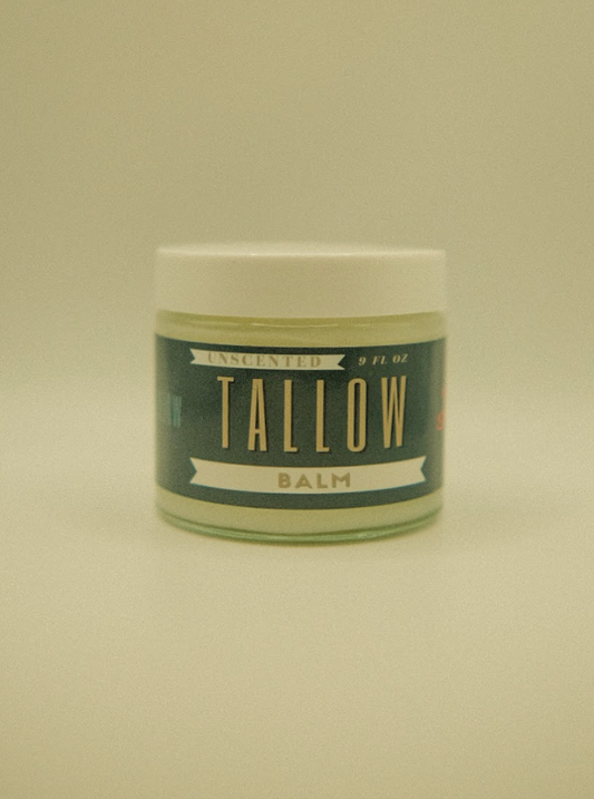 Unscented Natural Tallow Balm: Full Body