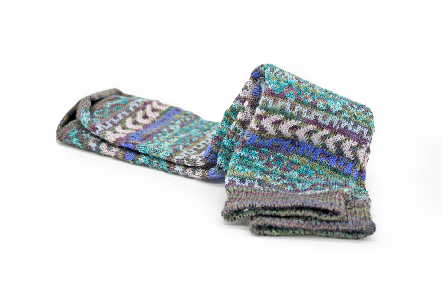 Frida Blue Unisex Baby Alpaca Art Socks