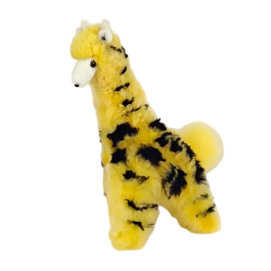 Alpaca Fur Giraffe Toy