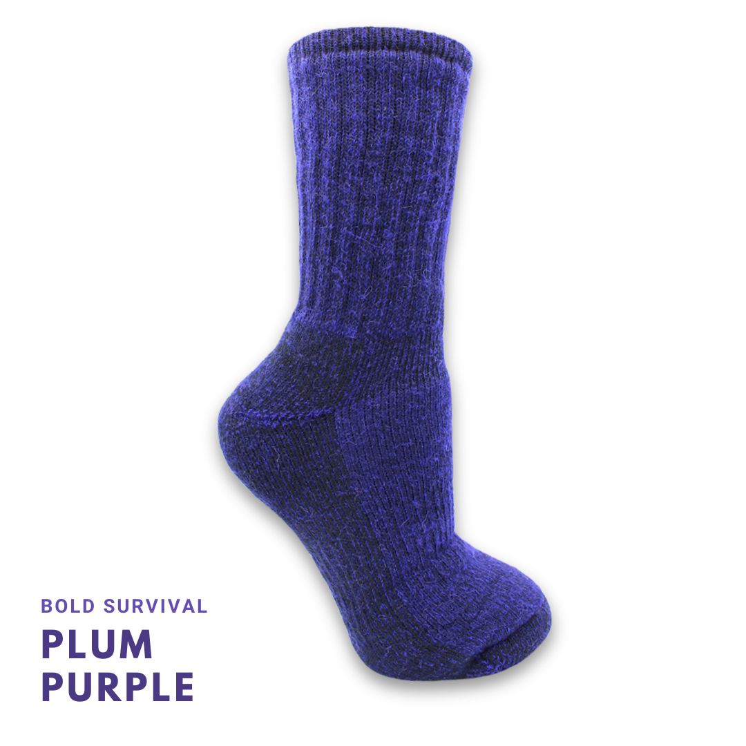 Alpaca BOLD Survival Sock