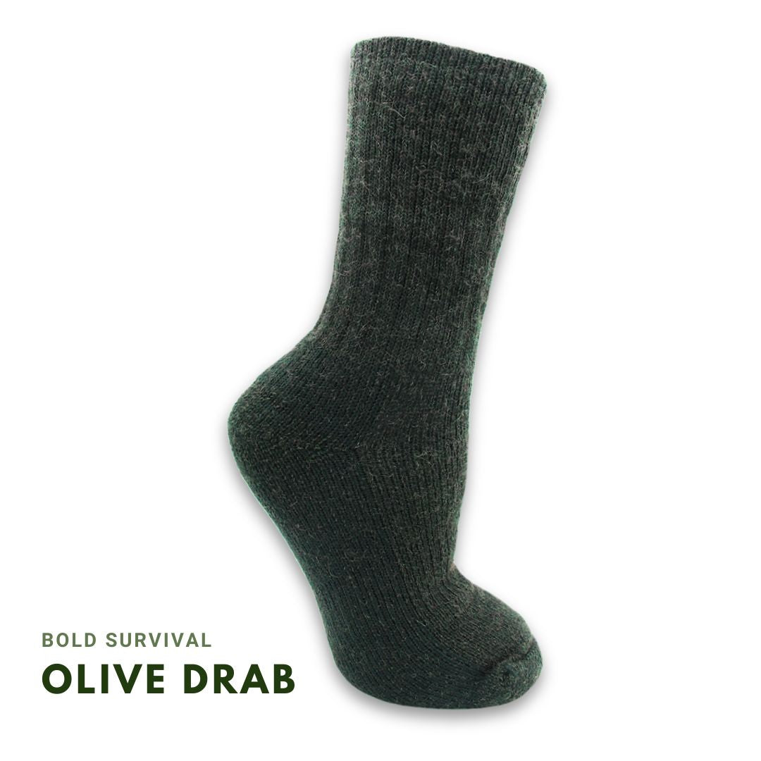 Alpaca BOLD Survival Sock