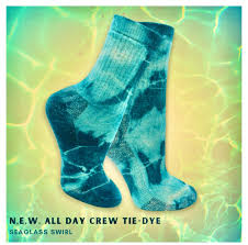 Tie Dye Crew Alpaca Socks