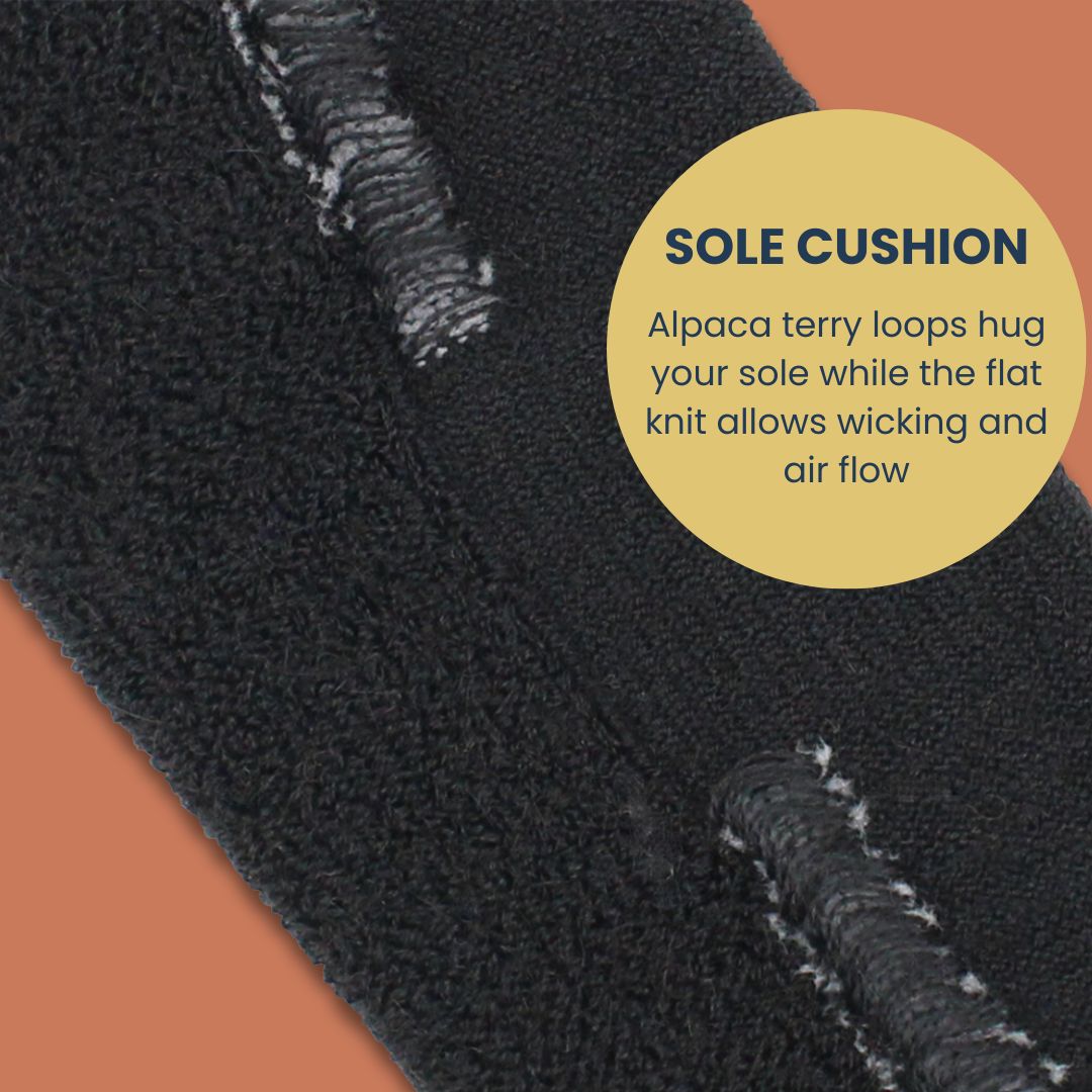 N.E.W. Athletic Ankle Alpaca Sock