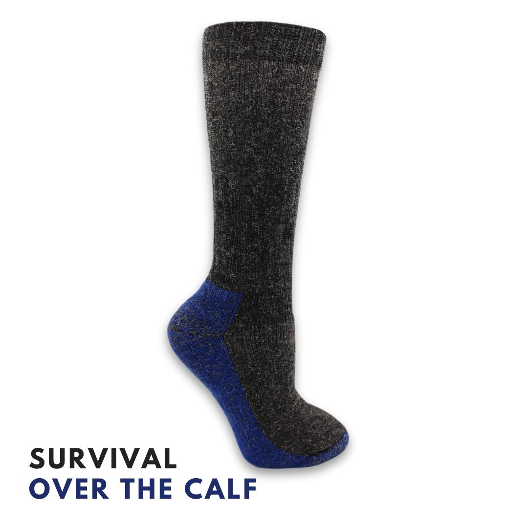 Survival Over-The-Calf Alpaca Socks