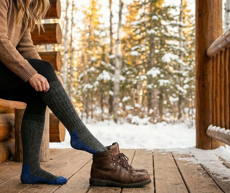 Survival Over-The-Calf Alpaca Socks